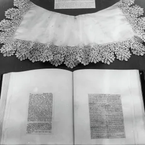 Lace Collar worn by Charles I at his execution Lace Collar worn by Charles I at his execution
