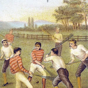 LACROSSE GAME C1878 LACROSSE GAME C1878