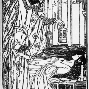 The Lady of Shallott by Tennyson, illus by Florence Harrison The Lady of Shallott by Tennyson, illus by Florence Harrison