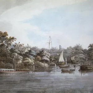 Lady Teignmouth and her party, by Hubert Cornish