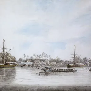 Lady Teignmouth and her party, by Hubert Cornish