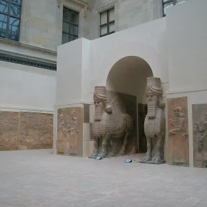 Lamasu or Bull-man. Gate from Sargon II's Palace. Dur-Sharru Lamasu or Bull-man. Gate from Sargon II's Palace. Dur-Sharru