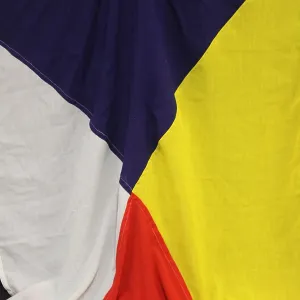Large P & O house flag in four colours Large P & O house flag in four colours