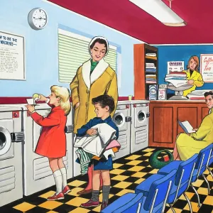 At the Laundrette
