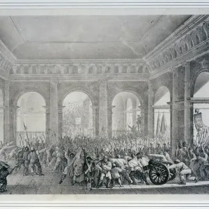 Le Peuple Entrant Au Chateau Des Tuileries Le Peuple Entrant Au Chateau Des Tuileries