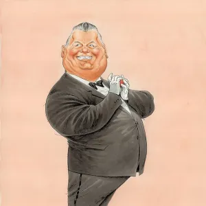 : John Ireland caricatures