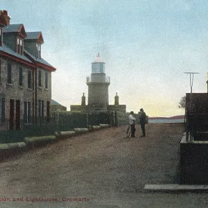 The Lighthouse and Coastguard Station, Cromarty, Scotland The Lighthouse and Coastguard Station, Cromarty, Scotland