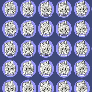 Little mouse repeating pattern Little mouse repeating pattern