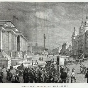 Liverpool Illustrated - Lime Street Liverpool Illustrated - Lime Street