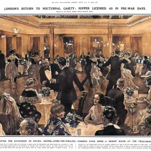 London's return to noctural gaiety: dancing at the Trocadero