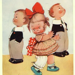 Mabel Lucie Attwell - All dressed up - an the button would