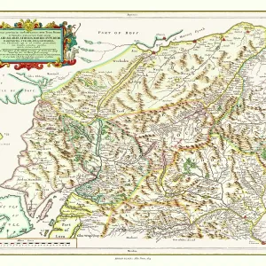 Map of Argyll, Scotland, by Johan Blaeu Map of Argyll, Scotland, by Johan Blaeu