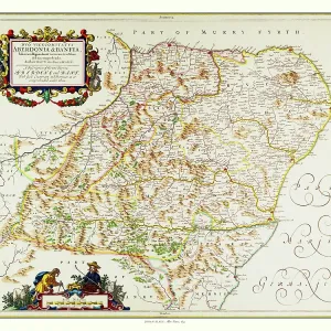 Map of by Johan Blaeu Map of by Johan Blaeu