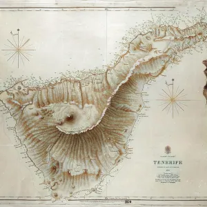 Map of Tenerife, Canary Islands Map of Tenerife, Canary Islands