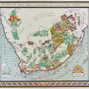 A Map of the Union of South Africa A Map of the Union of South Africa