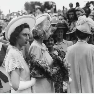 MARGARET ON TOUR 1947 MARGARET ON TOUR 1947