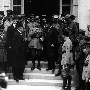 Marshal Of France General Ferdinand Foch Leaving