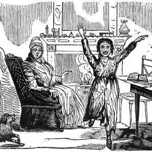 Mary Maillard cured of lameness while reading the Bible