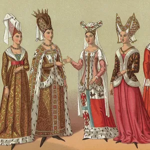 Medieval Court Ladies Medieval Court Ladies