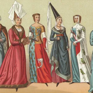 Medieval Court Ladies Medieval Court Ladies