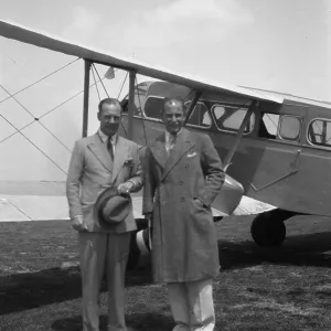 Two men and a Dragon Rapide Two men and a Dragon Rapide