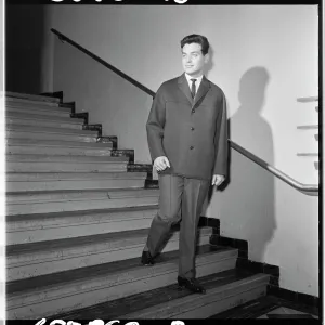Men's laminated jacket, suit, man, model