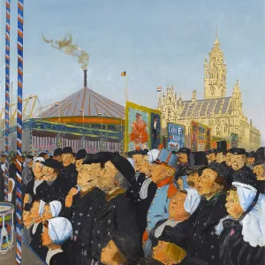 At Middleburg: The Kermis, by Charles Pears At Middleburg: The Kermis, by Charles Pears