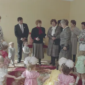 Mikhail Gorbachev in Children's Home Maliutka Mikhail Gorbachev in Children's Home Maliutka