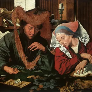 The Moneychanger and his Wife