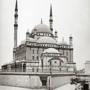Mosque of Muhammad Ali, Cairo, Egypt, circa 1880s Mosque of Muhammad Ali, Cairo, Egypt, circa 1880s