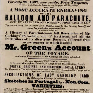 Mr. Cocking's Parachute Mr. Cocking's Parachute
