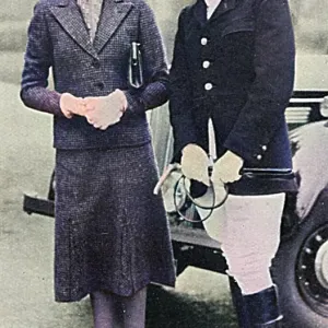 Mr and Mrs Derek Jackson (Pamela Mitford)