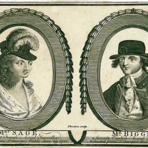 Mrs. Sage and Mr. Biggin Mrs. Sage and Mr. Biggin