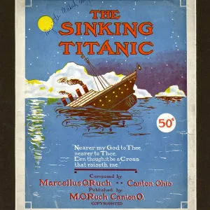 Music cover, The Sinking Titanic