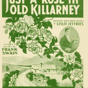 Music Sheet - Just a Rose in Old Killarney Music Sheet - Just a Rose in Old Killarney