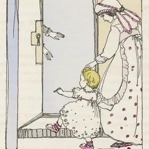 NANNY WITH GIRL/KIPLING NANNY WITH GIRL/KIPLING
