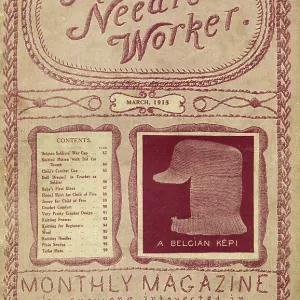 The Needle Worker, WW1 knitting & sewing booklet The Needle Worker, WW1 knitting & sewing booklet