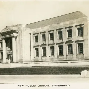 The New Public Library, Birkenhead, Merseyside The New Public Library, Birkenhead, Merseyside