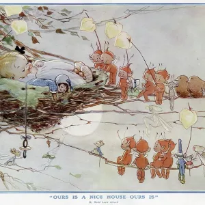Ours is a nice house - ours is by Mabel Lucie Attwell Ours is a nice house - ours is by Mabel Lucie Attwell