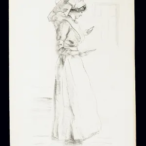 Nurse, by Albert de Belleroche, WW1 Nurse, by Albert de Belleroche, WW1