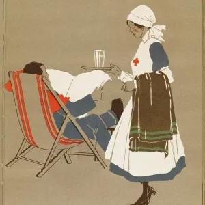 NURSE & WOUNDED SOLDIER NURSE & WOUNDED SOLDIER