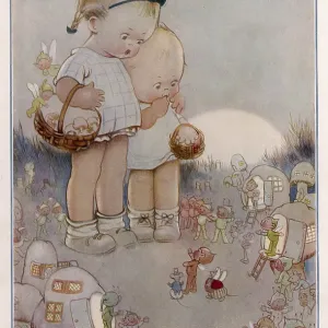 Oh What a Dreadful Commotion by Mabel Lucie Attwell Oh What a Dreadful Commotion by Mabel Lucie Attwell