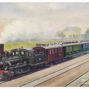 Orient Express Postcard Orient Express Postcard