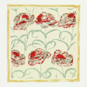 Original Textile design by Tanya Atkinson - flowers Original Textile design by Tanya Atkinson - flowers