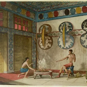PALACE MINOS HALL AXES PALACE MINOS HALL AXES