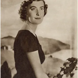 Pamela Mountbatten by Yevonde Pamela Mountbatten by Yevonde