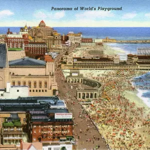 Panorama of Atlantic City, New Jersey Panorama of Atlantic City, New Jersey