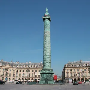 Paris. Vendome Square. 1687-1720. At the center, the Column Paris. Vendome Square. 1687-1720. At the center, the Column