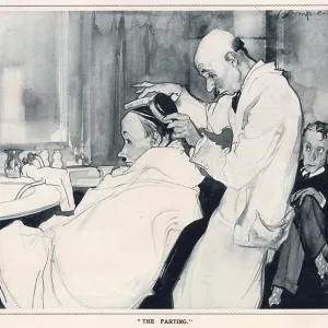 The Parting by Edmund Blampied The Parting by Edmund Blampied