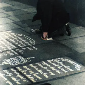 Pavement artist 1930s